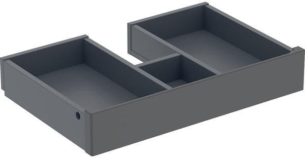 Geberit Renova Plan Innenschublade für Unterschrank MWT, 55 cm, hickory hell – mit Front