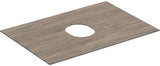 Geberit VariForm Abdeckplatte für Unterschrank mit Schublade, B=75 cm, weiß
