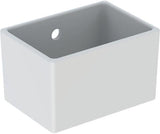 Geberit Publica Gipsfangbecken Unterteil 25x21x35 cm in Weiß – Sanitärkeramik für den professionellen Einsatz