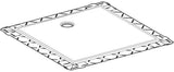 GEBERIT Setaplano Duschfläche 80 x 80 cm aus Varicor, weiß-alpin, rutschhemmend