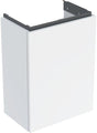 Geberit Acanto Unterschrank für Handwaschbecken, 1 Tür, weiß hochglänzend, Push-to-open