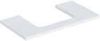90x3x47cm, weiß matt