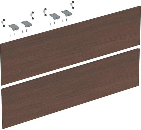 GEBERIT ONE Schubladenfront 75 cm Nussbaum amerikanisch Echtholzfurnier