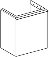 Geberit iCon Unterschrank für Handwaschbecken, 1 Tür rechts, 37 cm, weiß hochglänzend