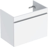 Geberit Renova Plan Unterschrank für Möbelwaschtisch, 1 Schublade, Nussbaum hickory hell, 53,8 cm