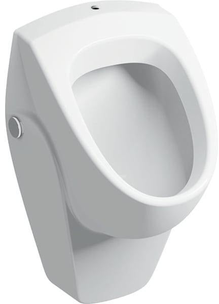 Geberit Renova Urinal weiß – Zulauf oben, Abgang hinten/unten, 1 Liter Spülung