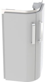 Geberit Renova Compact Unterschrank für Eck-Handwaschbecken, 2 Türen, weiß, 42,5 cm