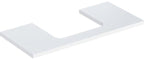 105x3x47cm, weiß hgl.