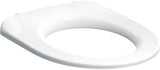 Geberit iCon WC-Sitzring barrierefrei, Befestigung von oben, weiß, Duroplast