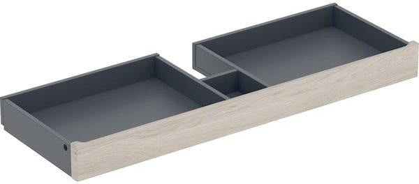 Geberit Renova Plan Innenschublade für Unterschrank MWT, 55 cm, hickory hell – mit Front