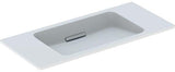 Geberit ONE Waschtisch 90x40 cm CleanDrain mit KeraTect, weiß glänzend, ohne Hahnloch