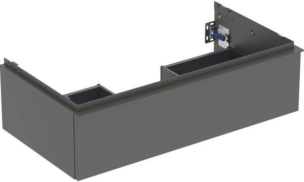 Geberit iCon Unterschrank für Waschtisch, 1 Schublade, 88,8 cm, weiß hochglänzend