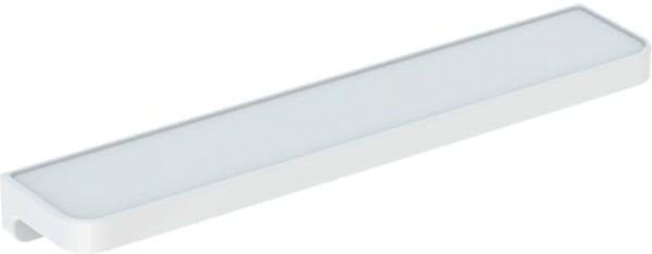 GEBERIT Renova Plan Wandablage 60 cm weiß – Sanitärkeramik mit umlaufender Aufkantung