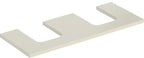 120x3x47cm, sandgrau hgl.