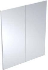 GEBERIT Set Türen für Spiegelschrank, 2 Türen, 60 cm, weiß lackiert hochglänzend