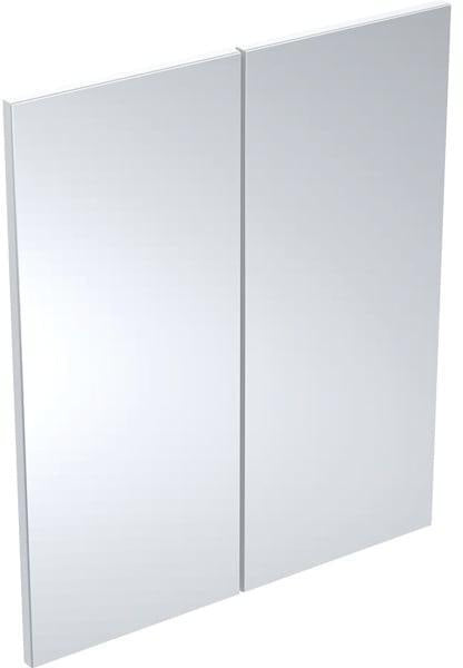 GEBERIT Set Türen für Spiegelschrank, 2 Türen, 60 cm, weiß lackiert hochglänzend