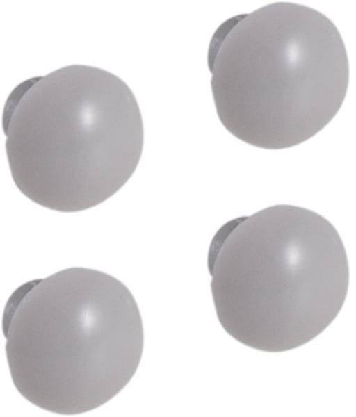 GEBERIT Set Deckkappen, weiß – 4 Stück Abdeckkappen für Sanitärbereich
