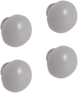 GEBERIT Set Deckkappen, weiß – 4 Stück Abdeckkappen für Sanitärbereich