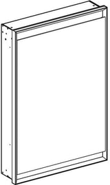 Geberit ONE Spiegelschrank mit ComfortLight, 1 Tür links, Unterputz, 60x90x15 cm, weiß