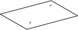 GEBERIT Set Antirutschmatten für Unterschrank Waschtisch, Breite 120 cm