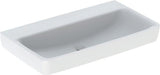 GEBERIT Renova Plan Waschtisch 55x44cm ohne Hahnloch & Überlauf, weiß – Unterbaufähig