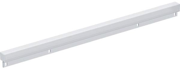 Geberit Option Plus Lichtleiste oben für Lichtspiegel eckig, Breite 120 cm, Aluminium eloxiert