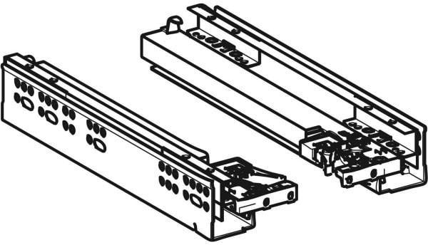 Geberit Auszugschienen Set für Schublade Alto Slim, 30 cm