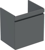 Geberit Renova Plan Waschtischunterschrank Nussbaum hickory hell mit Schublade & Innenschublade
