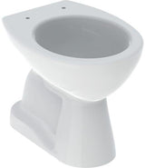 Geberit Renova Stand-WC Flachspüler Abgang horizontal, weiß – Sanitärkeramik mit Spülrand