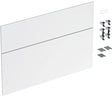 Geberit iCon Schubladenfront Set für Waschtisch 90 cm, weiß hochglänzend, 2 Schubladen