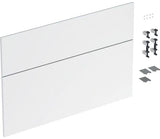 Geberit iCon Schubladenfront Set für Waschtisch 90 cm, weiß hochglänzend, 2 Schubladen