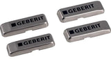 GEBERIT Scharnierabdeckungs-Set für Türen, 4 Stück, rechts und links, Ersatzteil