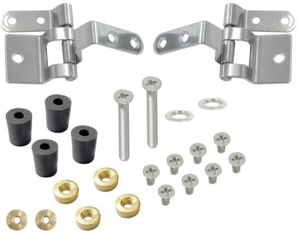 GEBERIT Scharnier-Set für WC-Sitz Courreges – verchromt
