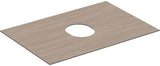 Geberit VariForm Abdeckplatte für Unterschrank mit Schublade, B=75 cm, weiß