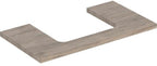 90x3x47cm, Nussbaum hickory