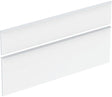 Geberit Smyle Schubladenfronten 2er-Set mit Griffen weiß Hochglanz für 120 cm Waschtisch-Unterschrank