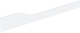 Geberit Bambini Dekorblende Front für 4 WT-Armaturen, tieferes Becken links, weiß