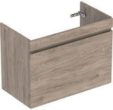 Geberit Renova Plan Waschtischunterschrank Nussbaum hickory mit Schublade & Innenschublade
