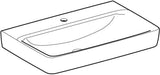 Geberit Renova Plan Waschtisch 55x44 cm mit Hahnloch, ohne Überlauf, weiß