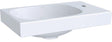 Geberit Acanto Handwaschbecken 40x25 cm, Hahnloch rechts, ohne Überlauf, weiß – für Wandmontage