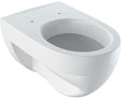 GEBERIT Renova Wand-WC Flachspüler weiß KeraTect – 6 l, mit Spülrand, 35,5 cm
