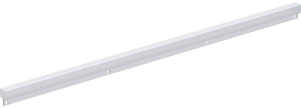 Geberit Option Plus Lichtleiste oben für Lichtspiegel eckig, Breite 120 cm, Aluminium eloxiert