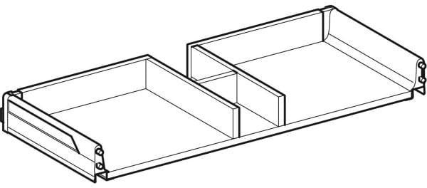 Geberit Renova Schublade für Seitenschrank – Weiß, passgenaues Zubehör für Badmöbel