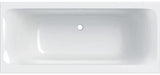 Geberit Tawa Duo Badewanne 170x75 cm weiß, rechteckig, schmaler Rand, 2-Sitzer