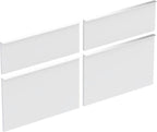 Geberit iCon / Set Schubl. Front für iCon US für DWT Breite 120 cm, weiß matt (4 St.)