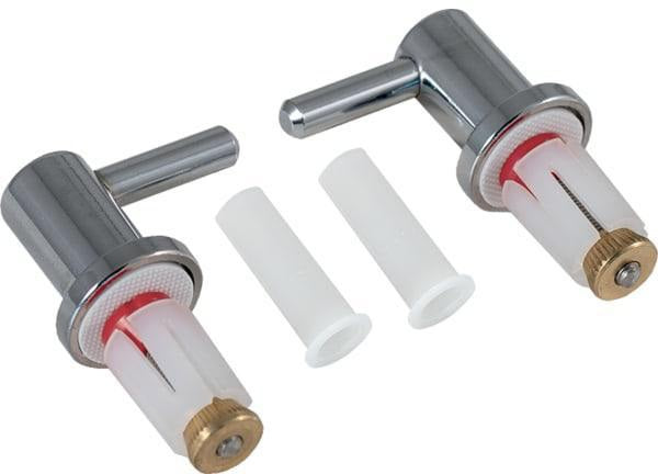 GEBERIT Set Scharniere für WC-Sitz Lineo – 2 Stück mit Innensechskantschlüssel