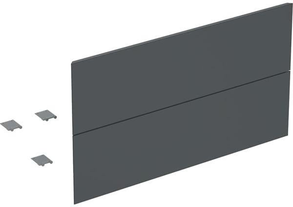 Geberit ONE Set Schubladenfronten für Waschtischunterschrank 90 cm schwarz matt