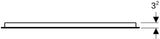 Geberit Option Basic Lichtspiegel eckig 50x70cm mit LED-Beleuchtung oben, Aluminium eloxiert