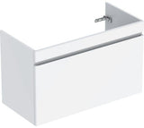 Geberit Renova Plan Unterschrank für Möbelwaschtisch, 1 Schublade, Nussbaum hickory hell, 53,8 cm