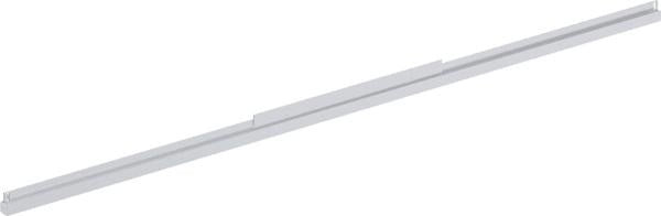 GEBERIT Option Plus Untere Lichtleiste für Lichtspiegel, eckig, Aluminium eloxiert, B: 105 cm